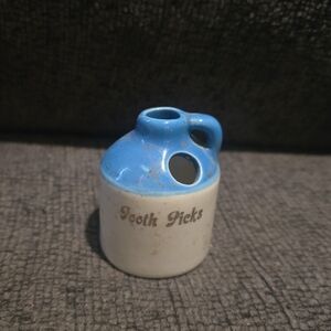 Paden City Ware | Ceramic Jug-shaped Cracker Barrel Toothpick Holder